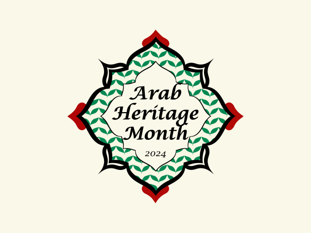 Arab Heritage Month commemorative graphic