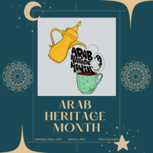 Arab Heritage Month Graphic